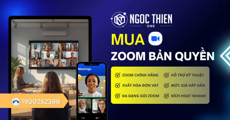 Mua Zoom bản quyền chính hãng với nhiều gói giá phù hợp