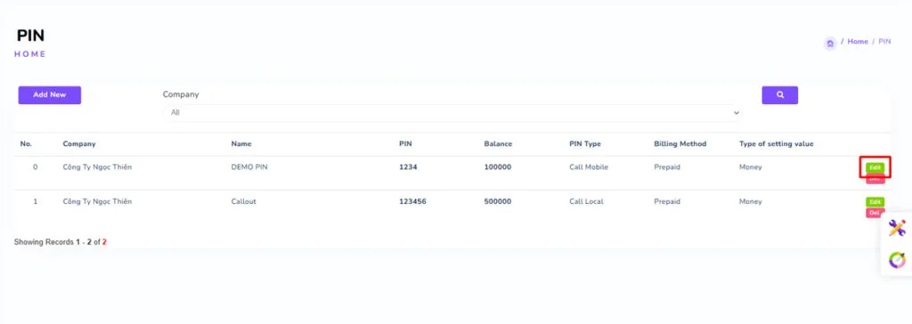 Cách cấu hình gọi trong khung giờ