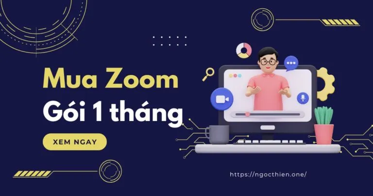 Mua bản quyền Zoom gói 1 tháng giá tốt