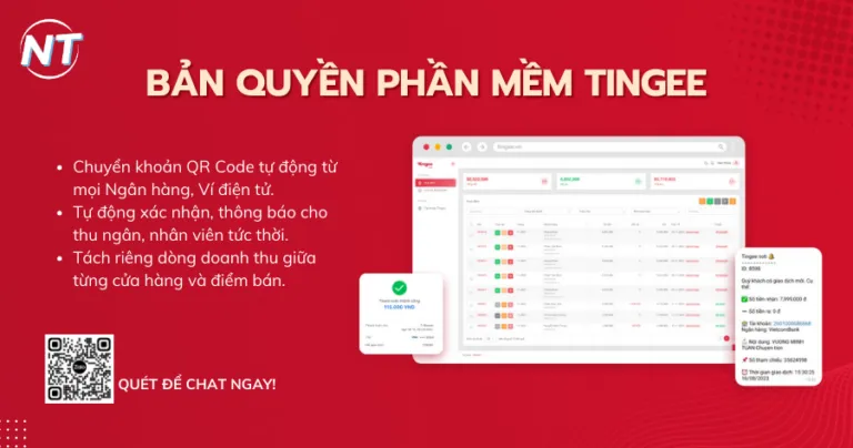 Giá bản quyền phần mềm Tingee mới nhất 2025