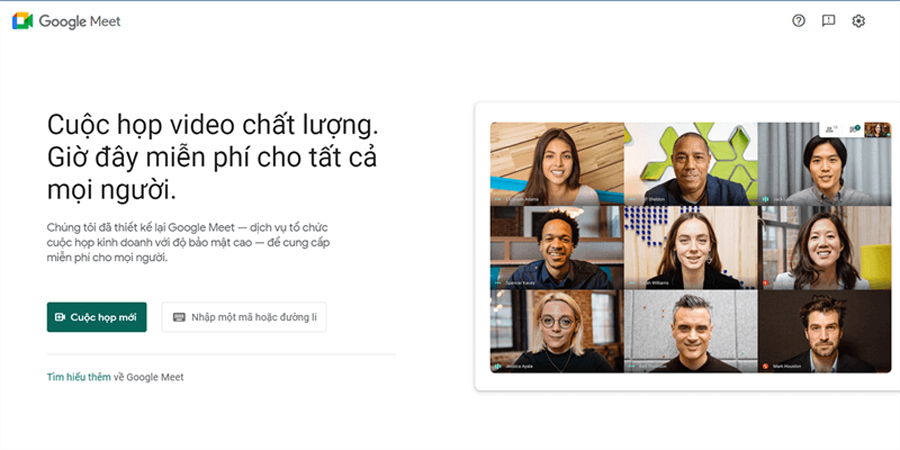 Google meet - Phần mềm học online không giới hạn thời gian