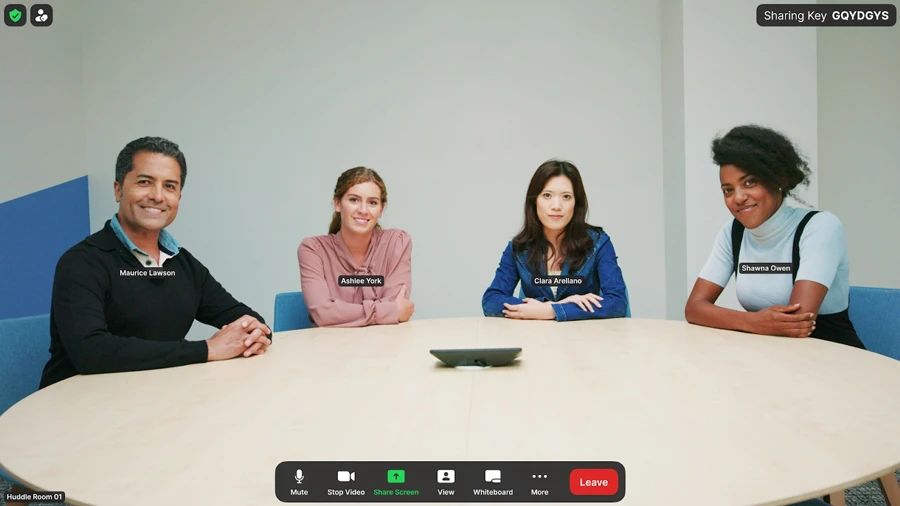 Thẻ tên thông minh cho phép những người tham gia cuộc họp khác nhìn thấy tên của bạn khi bạn đang ở trong Phòng Zoom.