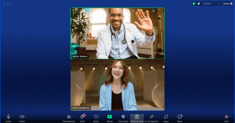 Cấu hình Zoom Workplace cho Bác sĩ lâm sàng