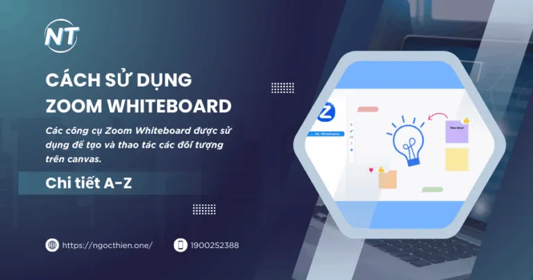 Cách sử dụng Zoom Whiteboard chi tiết