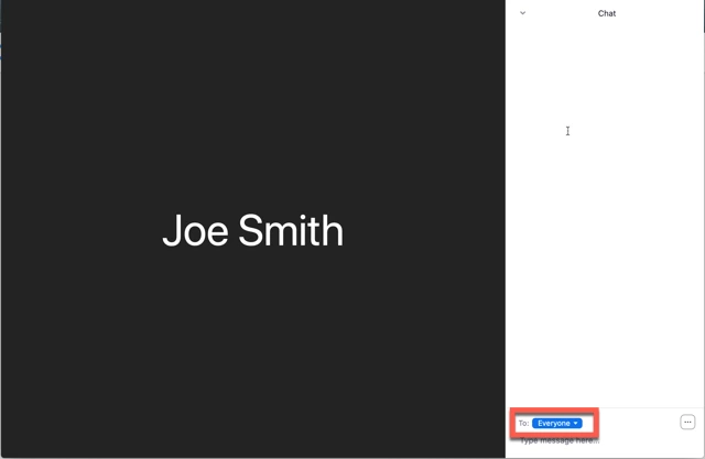 Nhấn vào danh sách sổ xuống bên cạnh mục To: [Đến:]