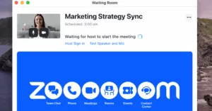 Kích hoạt và tùy chỉnh phòng chờ trên Zoom