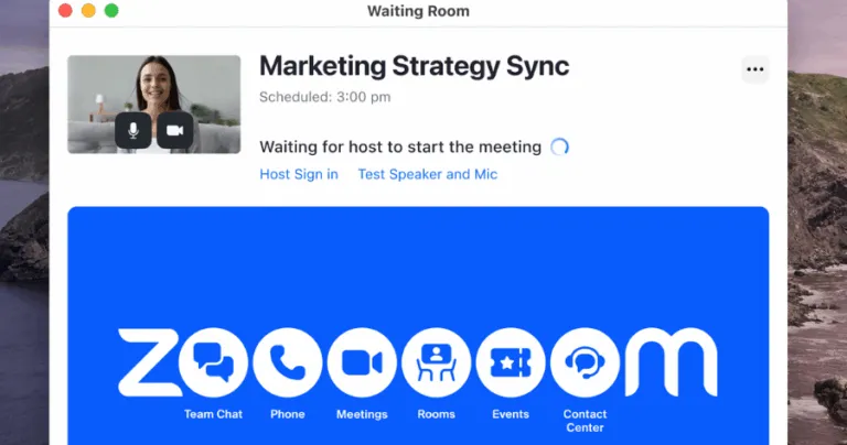 Kích hoạt và tùy chỉnh phòng chờ trên Zoom
