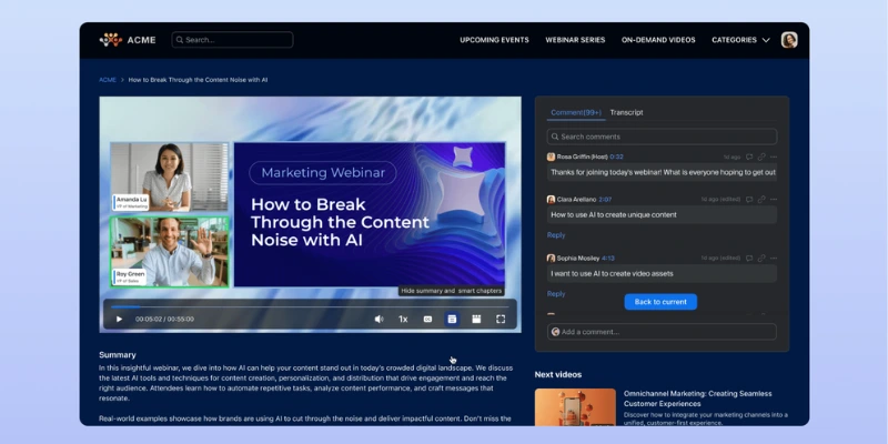 Khuếch trương nội dung video của bạn