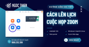 Cách lên lịch cuộc họp Zoom chỉ với vài bước đơn giản