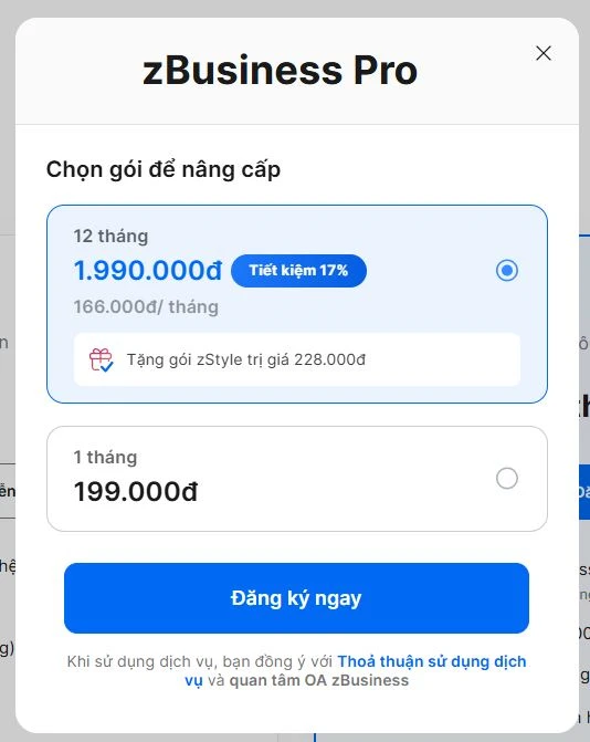 Cách đăng ký Zalo Business trên máy tính qua trình duyệt