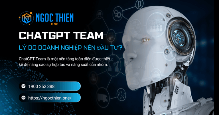 ChatGPT Team: Lý do doanh nghiệp nên đầu tư?