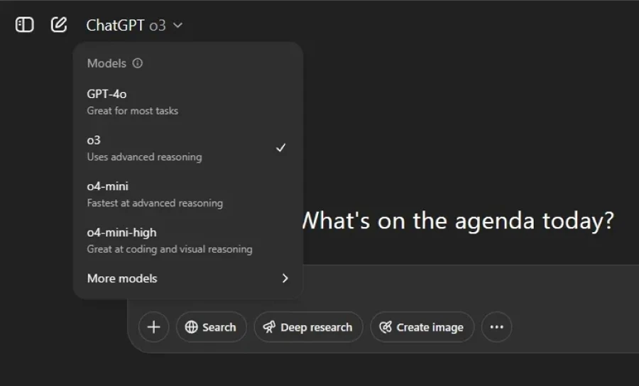 Mô hình ChatGPT o3