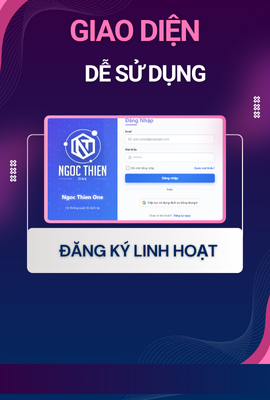 Giao diện dễ sử dụng