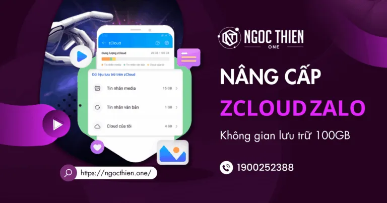 Nâng cấp zCloud Zalo: Bảng giá và cách thực hiện