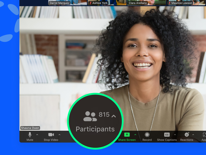 Zoom Large Meeting Add-on hỗ trợ lên đến 5000 người