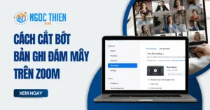 Cách cắt bớt bản ghi đám mây trên Zoom