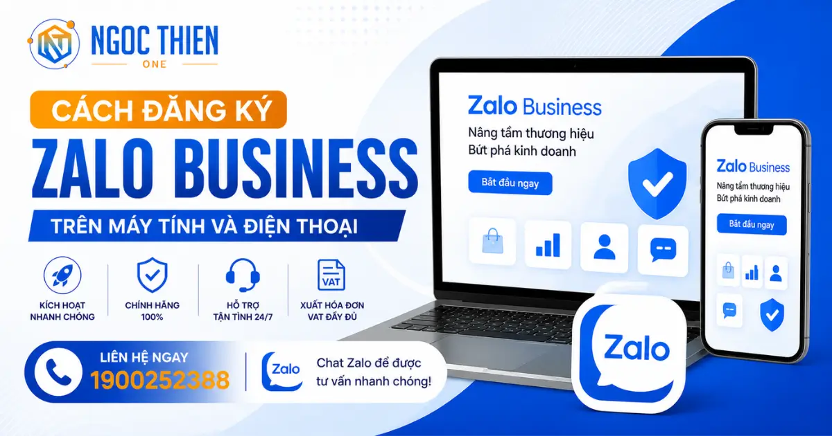 Cách đăng ký Zalo Business trên máy tính và điện thoại