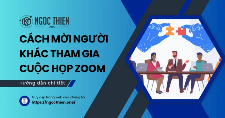 Cách mời người khác tham gia cuộc họp Zoom