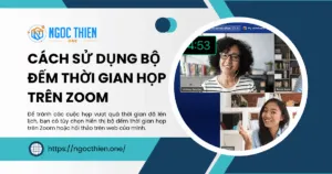 Cách sử dụng bộ đếm thời gian họp trên Zoom
