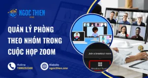 Quản lý phòng theo nhóm trong cuộc họp Zoom