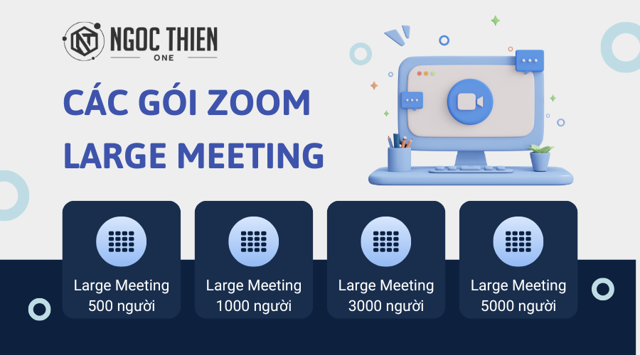 Các gói dung lượng Zoom Large Meeting