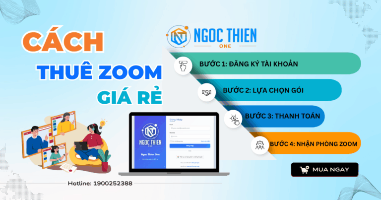 Cách thuê Zoom giá rẻ, dùng ngay chỉ với vài bước đơn giản