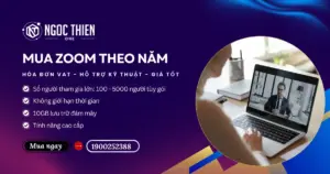 Cách mua Zoom theo năm có xuất hóa đơn VAT
