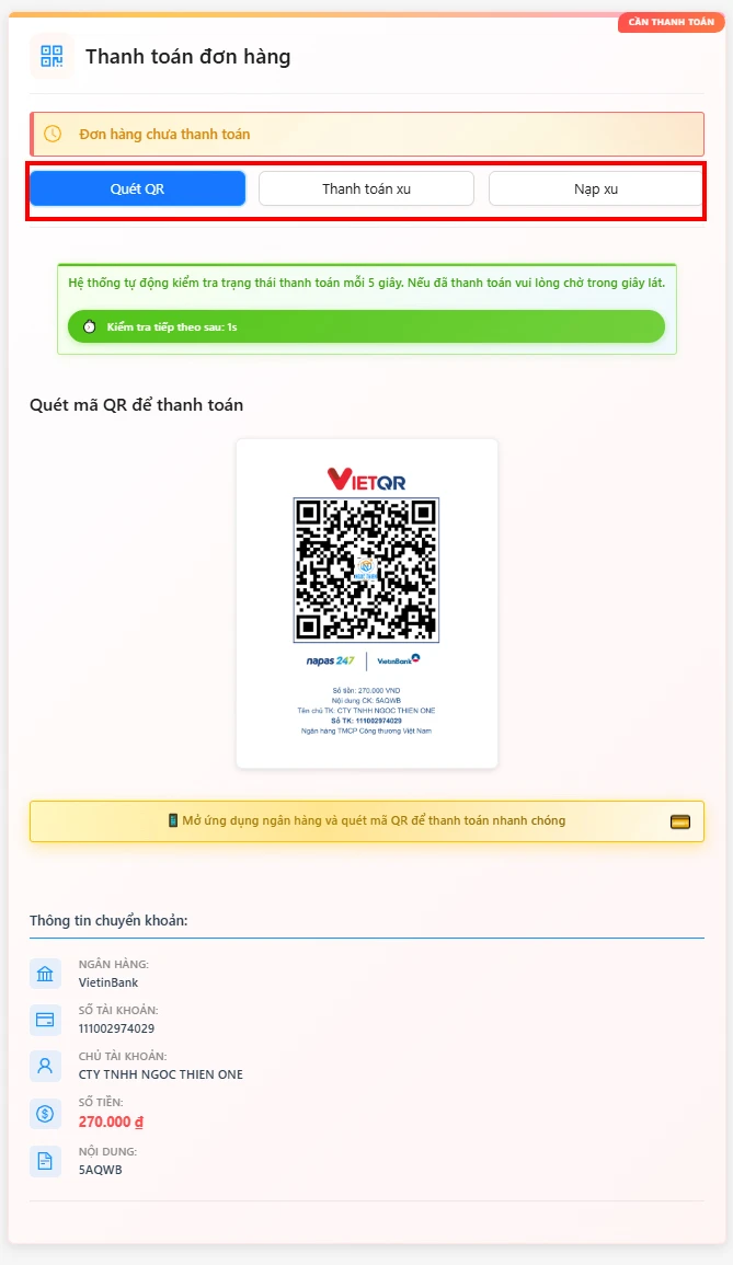 Hẹn thời gian kích hoạt (tùy chọn)