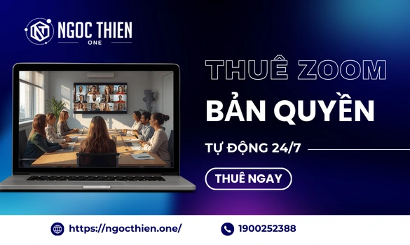 Thuê Zoom bản quyền