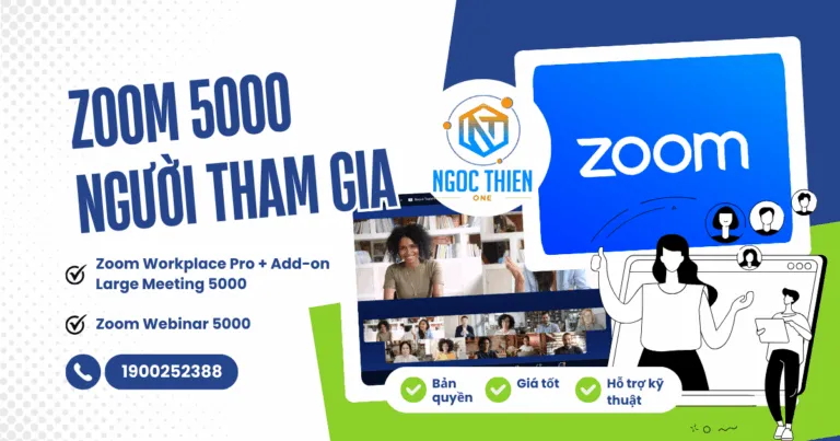 Zoom 5000 người tham gia: Nên chọn gói dịch vụ nào?