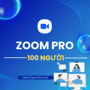 Zoom Pro (100 người tham gia)