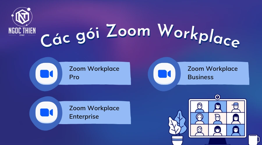 Các gói Zoom Workplace phổ biến tại Việt Nam