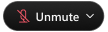 Nhấp vào Unmute