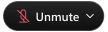 Nhấp vào Unmute