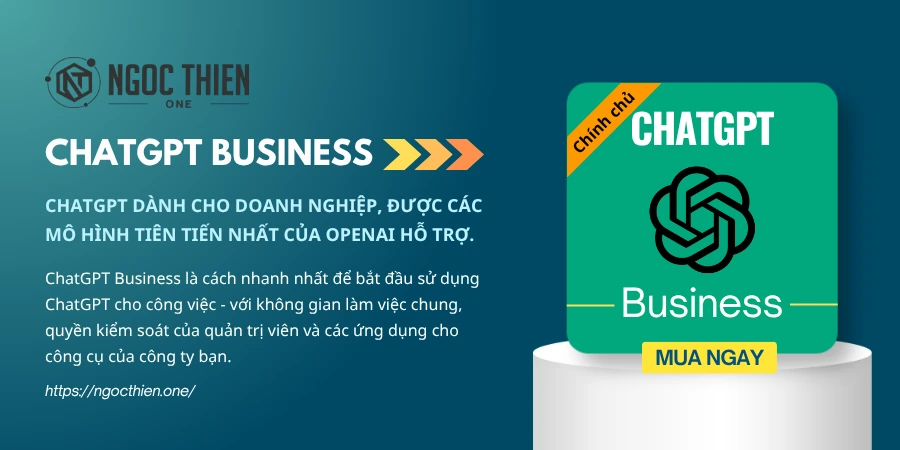 ChatGPT Business là gì?