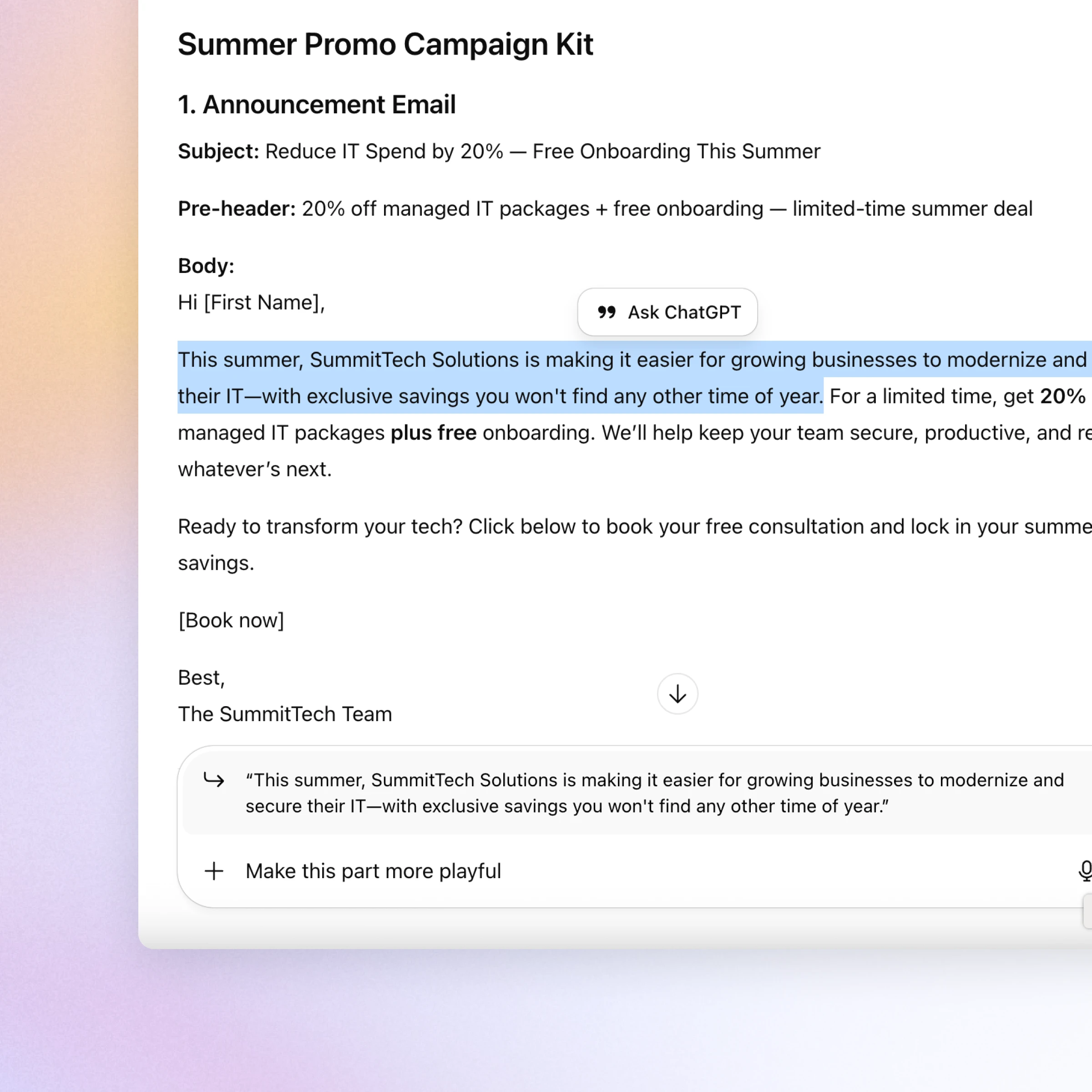 Tăng tốc hiệu suất tiếp thị