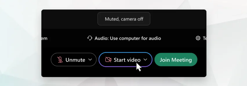 Cách bắt đầu video của bạn