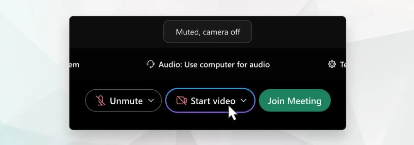 Cách bắt đầu video của bạn