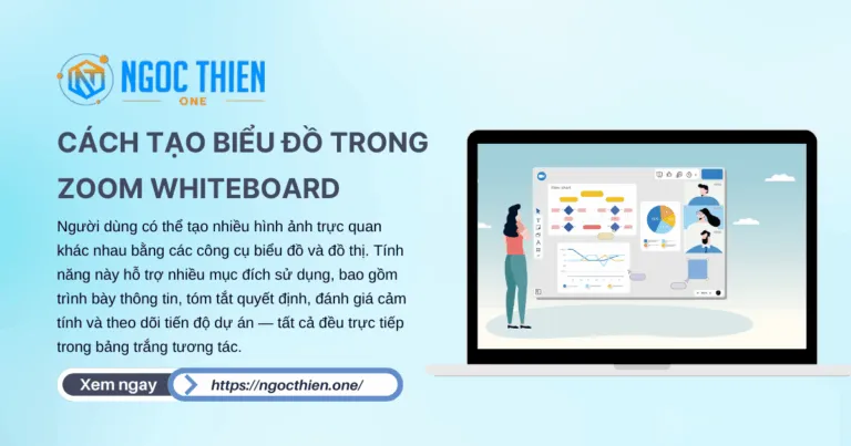 Cách tạo biểu đồ trong Zoom Whiteboard chi tiết