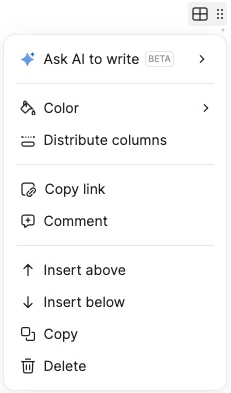 Quản lý toàn bộ bảng cơ bản