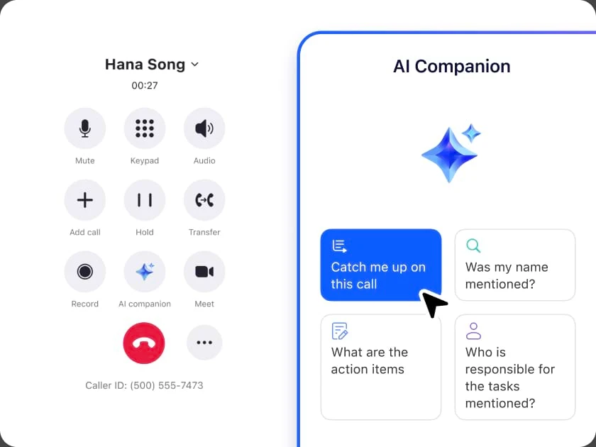 Nhận thông tin chi tiết về AI theo thời gian thực trong các cuộc gọi