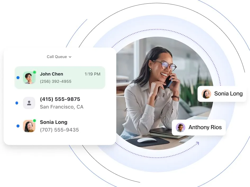 Chuyển cuộc gọi đến đúng thành viên nhóm