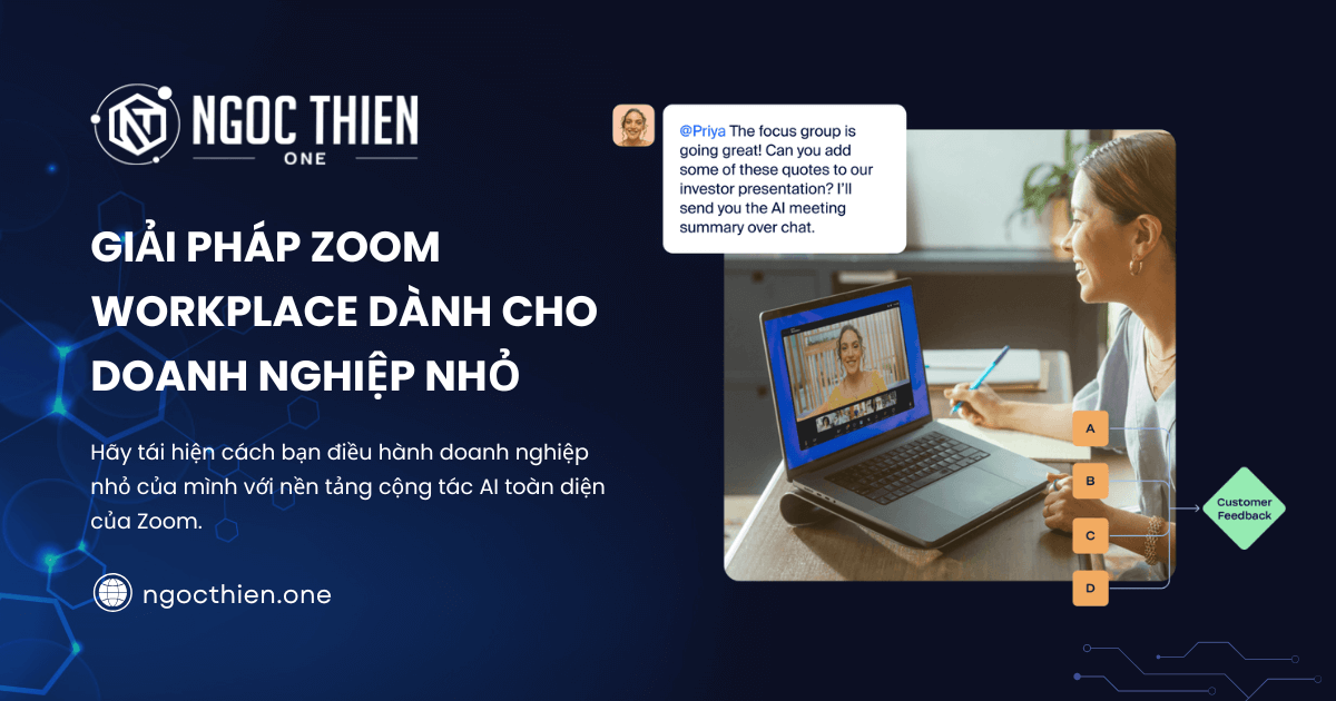 Giải pháp Zoom Workplace dành cho doanh nghiệp nhỏ