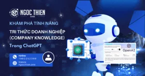 Khám phá tính năng tri thức doanh nghiệp trong ChatGPT