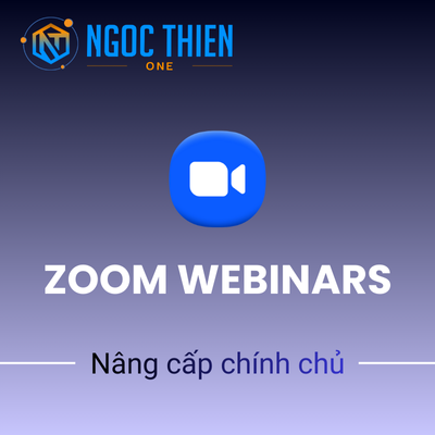 Gói Zoom Webinars - Tổ chức hội thảo trực tuyến chuyên nghiệp trên nền tảng kết nối toàn cầu