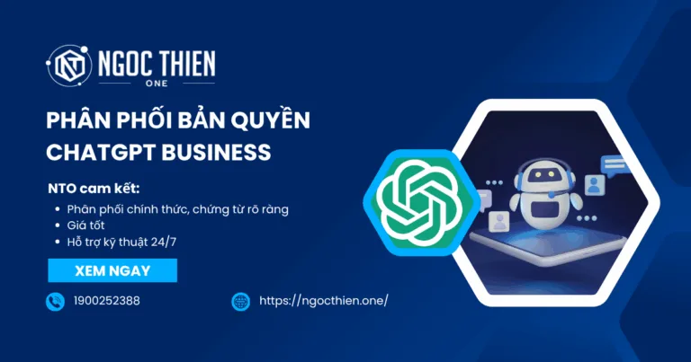 Phân phối bản quyền ChatGPT Business tại Việt Nam