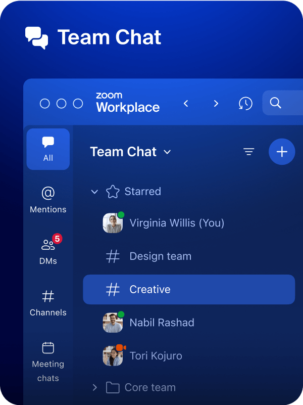Zoom Team Chat