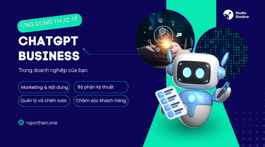 Ứng dụng thực tế của ChatGPT Business trong doanh nghiệp