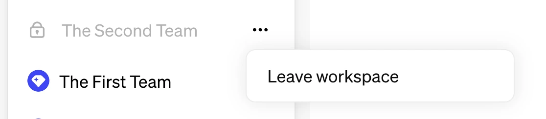 Tôi có thể rời khỏi một không gian làm việc Business đã bị vô hiệu hóa như thế nào?