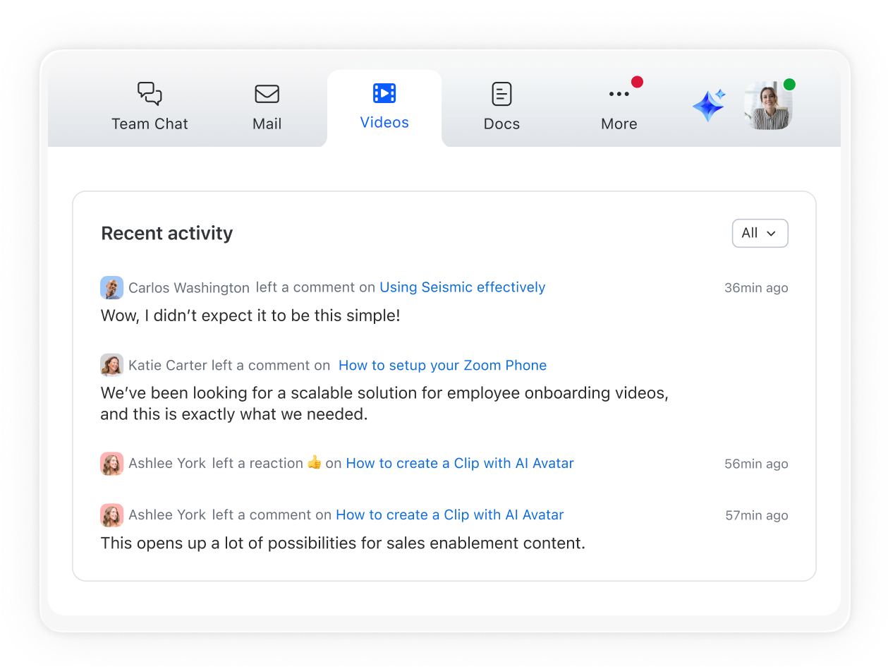 Theo dõi mức độ tương tác thực